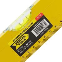 Nível De Alumínio 24?? 60cm Com 3 Bolhas - Fertak - 3