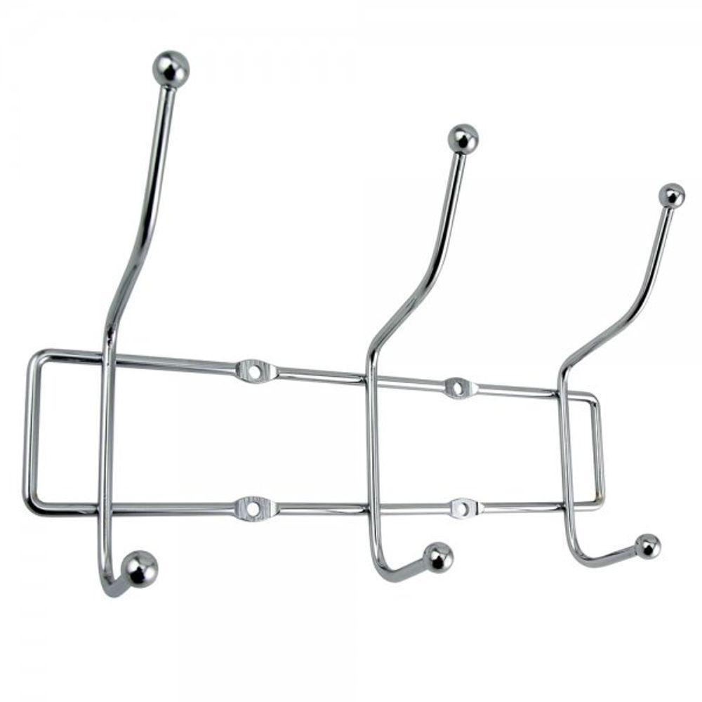 Cabide Multiuso De Parede 6 Ganchos - Clink - 1