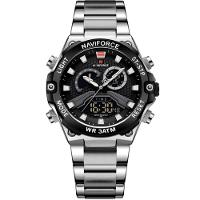 Relógio De Pulso Quartzo Masculino Dupla Exibição Digital Casual Esportivo - 1