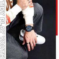 Relógio De Pulso Quartzo Masculino Dupla Exibição Digital Casual Esportivo - 2