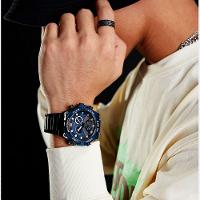 Relógio De Pulso Quartzo Masculino Dupla Exibição Digital Casual Esportivo - 3