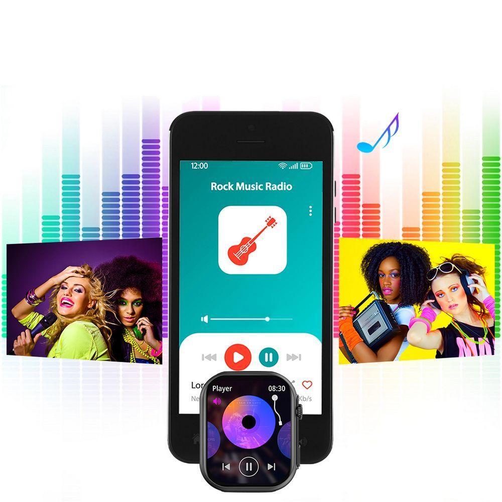 Relógio Inteligente Digital Zl80 Hd Tela Grande Bluetooth Chamada Modo Preto - 2