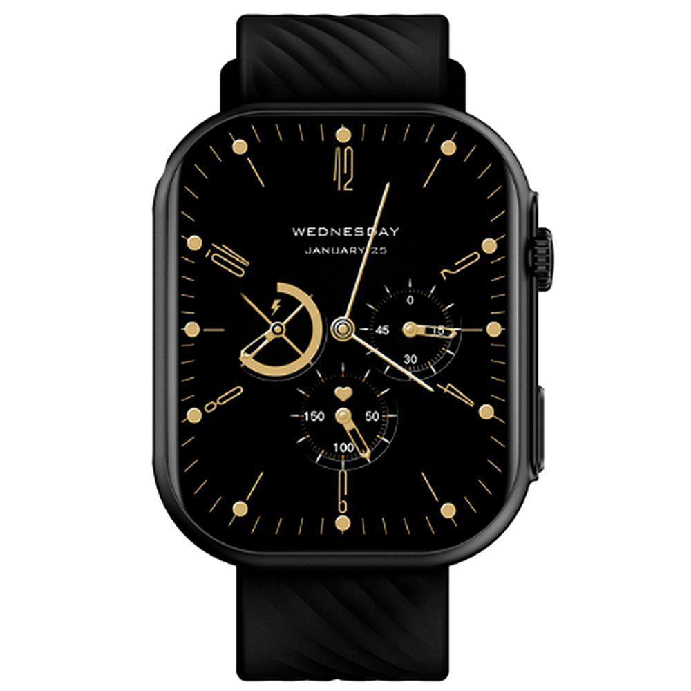 Relógio Inteligente Digital Zl80 Hd Tela Grande Bluetooth Chamada Modo Preto - 5