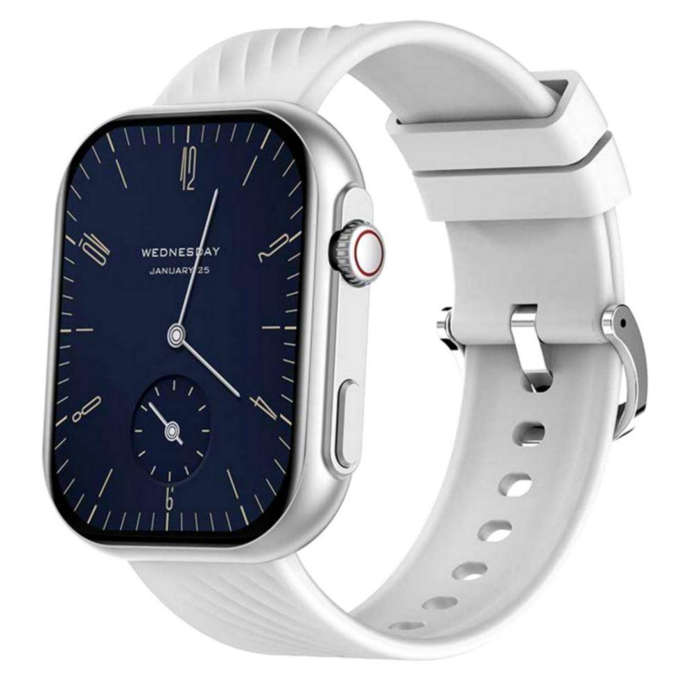 Relógio Inteligente Digital Zl80 Hd Tela Grande Bluetooth Chamada Modo Branco - 1