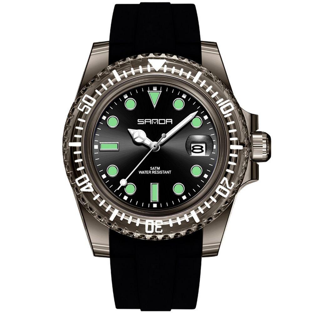 Relógio De Quartzo Feminino Casual Alça De Silicone A Prova De D´agua - 4