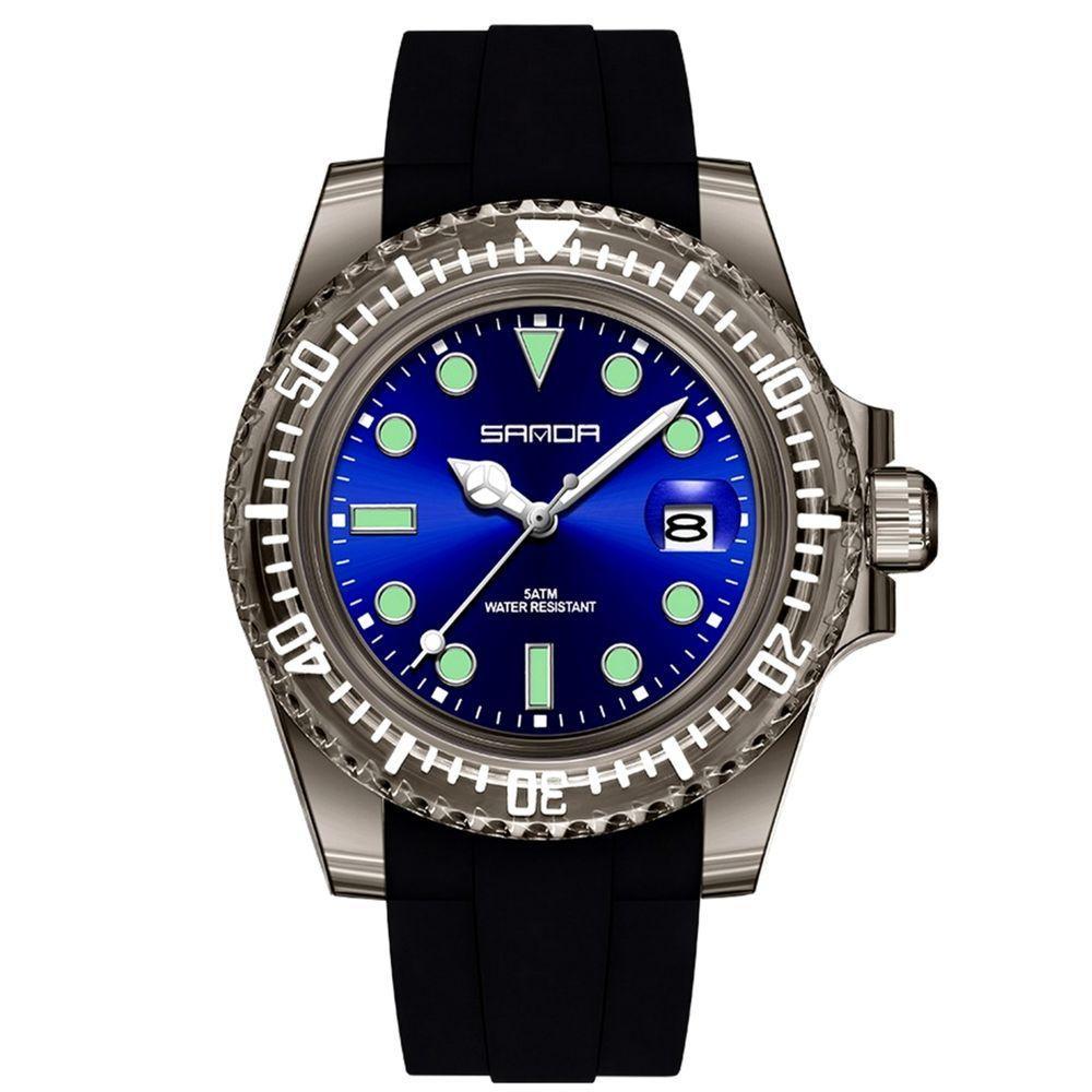 Relógio De Quartzo Feminino Casual Alça De Silicone A Prova De D´agua - 2