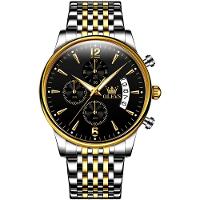 Relógio De Pulso Masculino De Aço Inoxidável Multifunções Esportivo Classico - 1