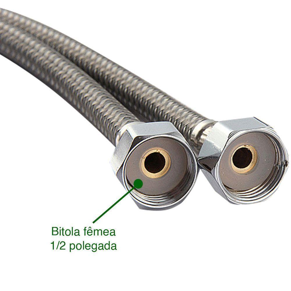 Torneira Misturador Monocomando Lorben Aço Inox Escovado Mesa Pia Bancada Bica Baixa Banheiro Lavatório Gt6144 - 4