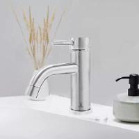 Torneira Misturador Monocomando Lorben Aço Inox Escovado Mesa Pia Bancada Bica Baixa Banheiro Lavatório Gt6144 - 7