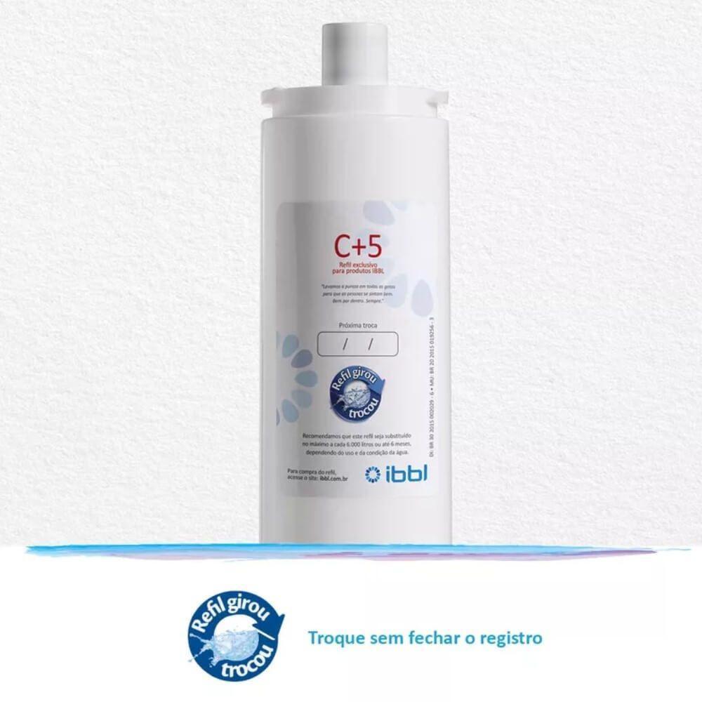 Kit 6 Refil Filtro Purificador Ibbl C+5 Fr600 Expert Evolux Cor Branco - 4