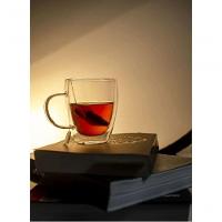 2 Canecas De Vidro Com Parede Dupla Pica-pau-amarelo 350ml - Ilovecoffee Natureza - 5