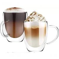 2 Canecas De Vidro Com Parede Dupla Pica-pau-amarelo 350ml - Ilovecoffee Natureza - 7