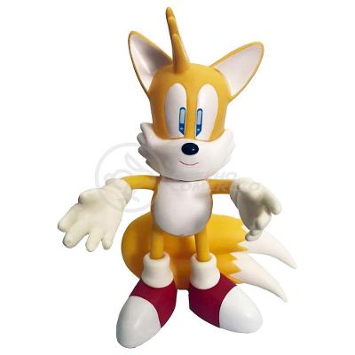 Boneco Tails Articulado Grande Super Size 23cm Sonic World