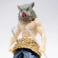 Action Figure Kimetsu No Yaiba Boneco Inosuke Hashibira Demon Slayer 14cm - 6