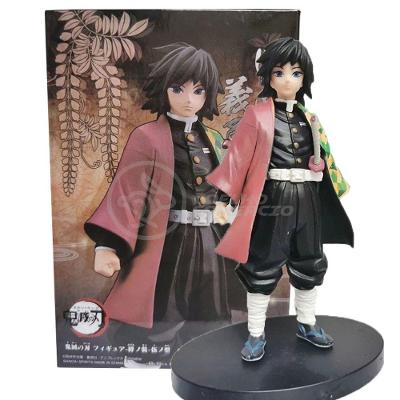 Action Figure Kimetsu No Yaiba Boneco Tomioka Giyu Pilar Da Agua Demon Slayer 14cm