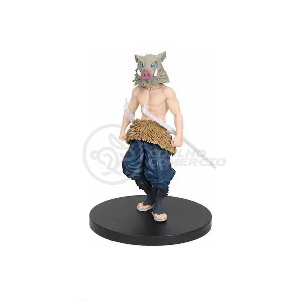 Action Figure Kimetsu No Yaiba Boneco Inosuke Hashibira Demon Slayer 14cm - 1