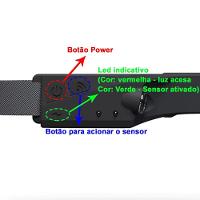 Lanterna De Cabeça Sensor Movimento Led Cob Xpe Ajustavel - 9