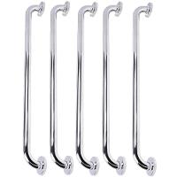 Alça Barra De Apoio Inox Kit 5 Uni Suporte Gestante Idoso Criança Corrimao Casa Banheiro Casa Box - 1