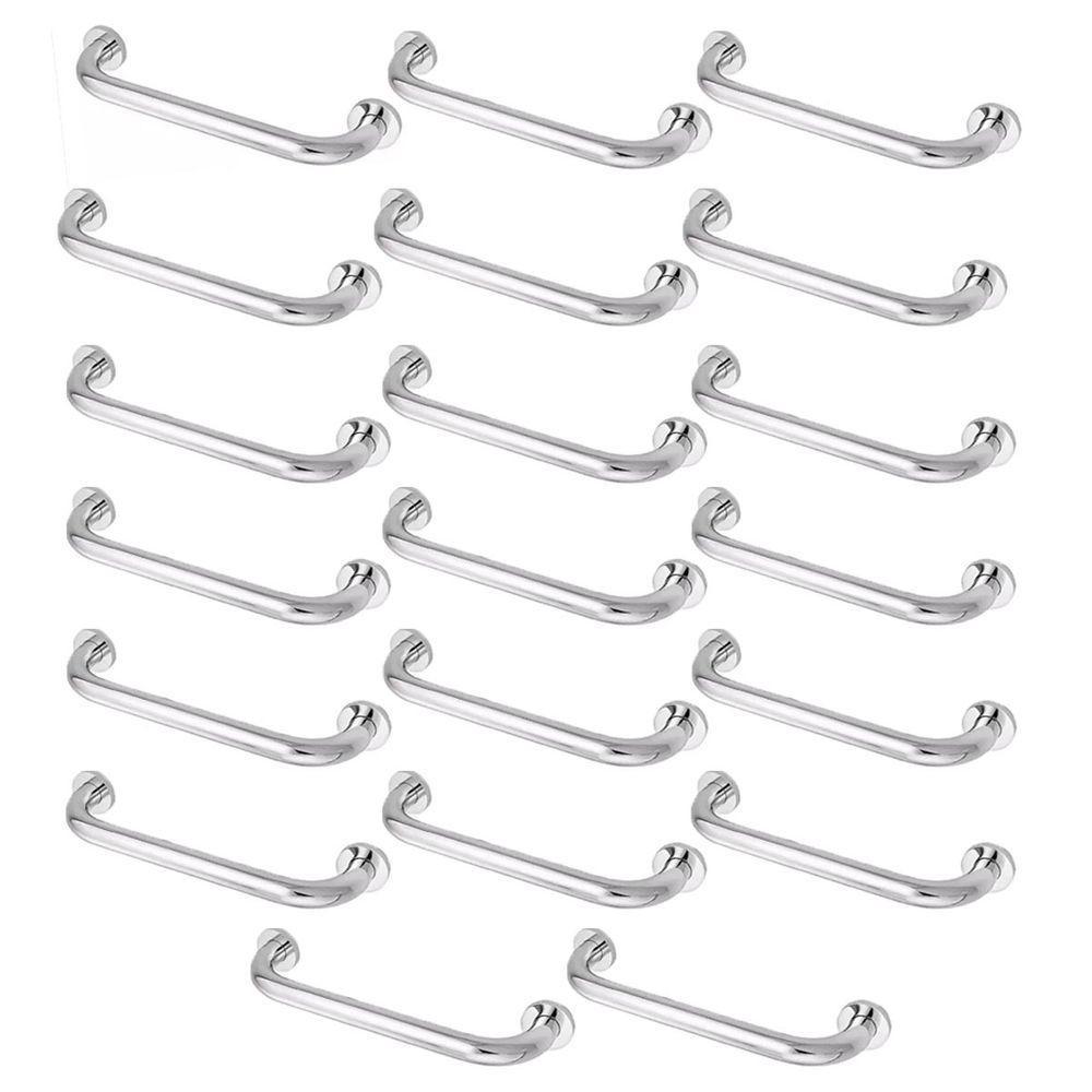 Alça De Apoio Kit 20 Uni Suporte Barra Idoso Criança Anti Queda 30cm Evita Acidente - 1