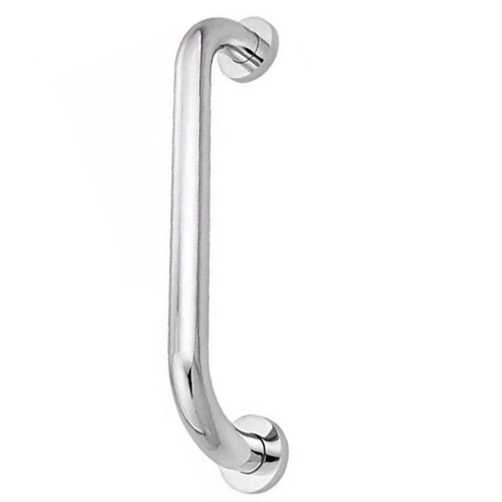 Alça De Apoio Barra 30cm Inox Kit 15 Uni Suporte Idoso Banheiro Box Corrimao Acessibilidade - 4