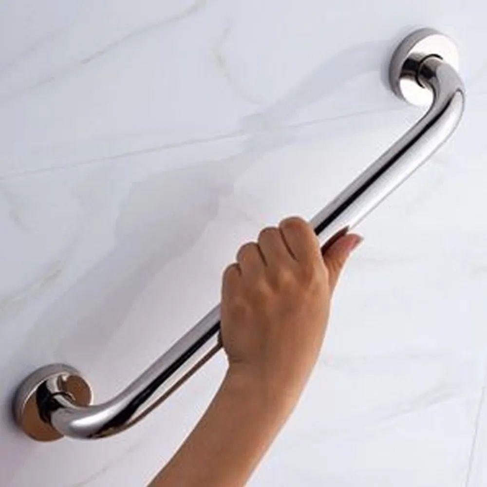 Alça De Apoio Barra Inox Kit 20 Unidades 70cm Segurança Idoso Deficiente - 4
