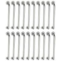 Alça De Apoio Barra Inox Kit 20 Unidades 70cm Segurança Idoso Deficiente - 1