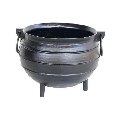 Panelão Caldeirão Bruxa Tripé Ferro Fundido Preto 90l 55cm.