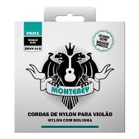 Jogo De Cordas P-violão Nylon Monterey Tensão Alta Emvn10b Prata Com Bolinha - 1
