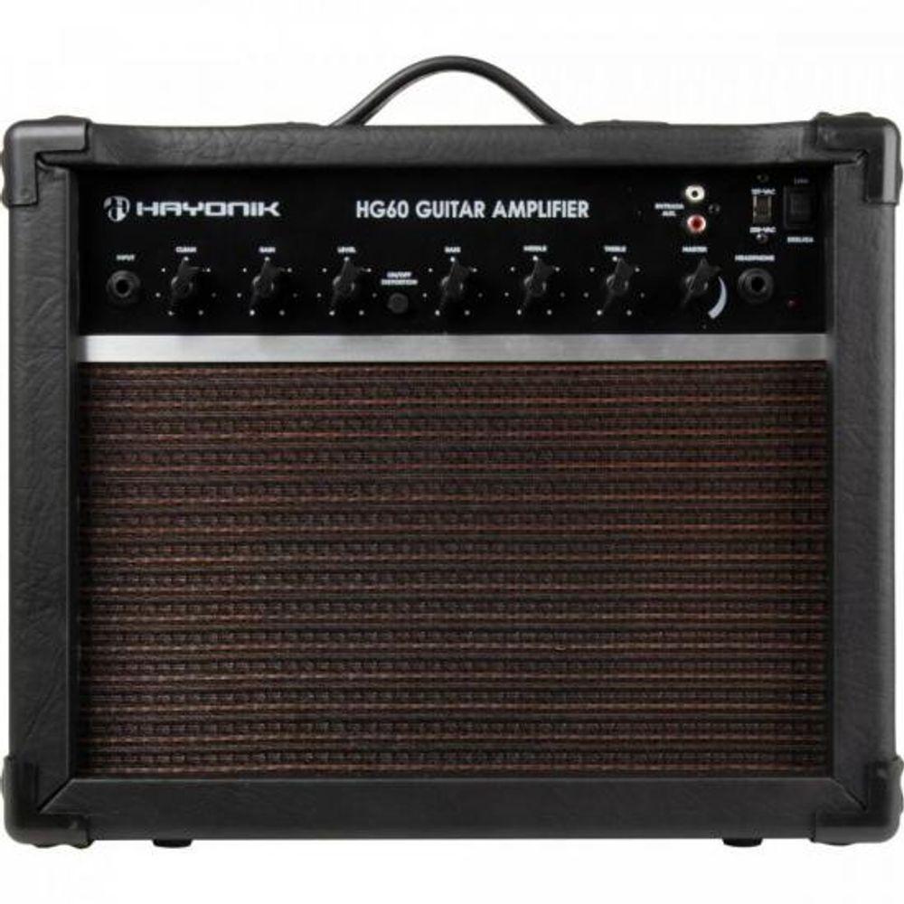 Cubo Para Guitarra Hayonik Hg60 60w Preto. - 1