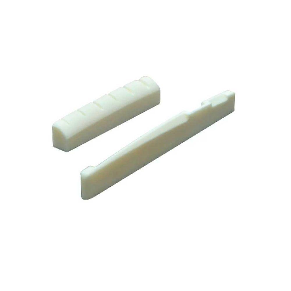 Rastilho - Nut 43mm P-guitarra E Violão Aço 100% Osso - Csk1 - 1