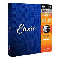 Corda .009 Super Light Para Guitarra Nanoweb Elixir - 1