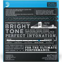 Cordas Para Guitarra D Addario Xl Nickel Wound Exl120-b .009-.042 Com Corda Extra Pl009 - 2