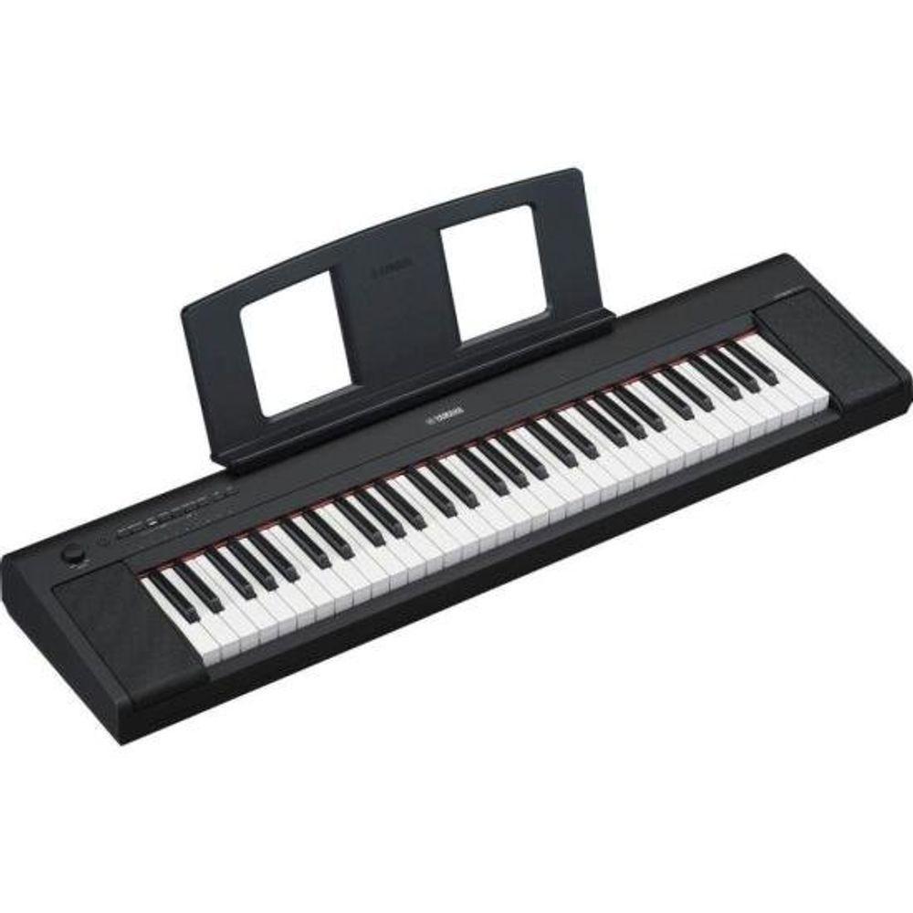 Teclado Yamaha Piaggero Np15 Preto. - 3