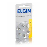 Bateria Para Aparelho Auditivo 10-230 Pr70 Elgin 06 Unidades - 1