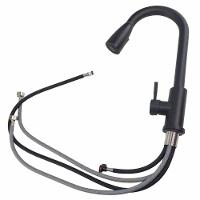 Torneira Gourmet Pull Down Flexivel Cozinha Monocomando Agua Quente Fria Bancada Mesa Cuba Lava Louça Limpeza Multiuso Resistente - 2