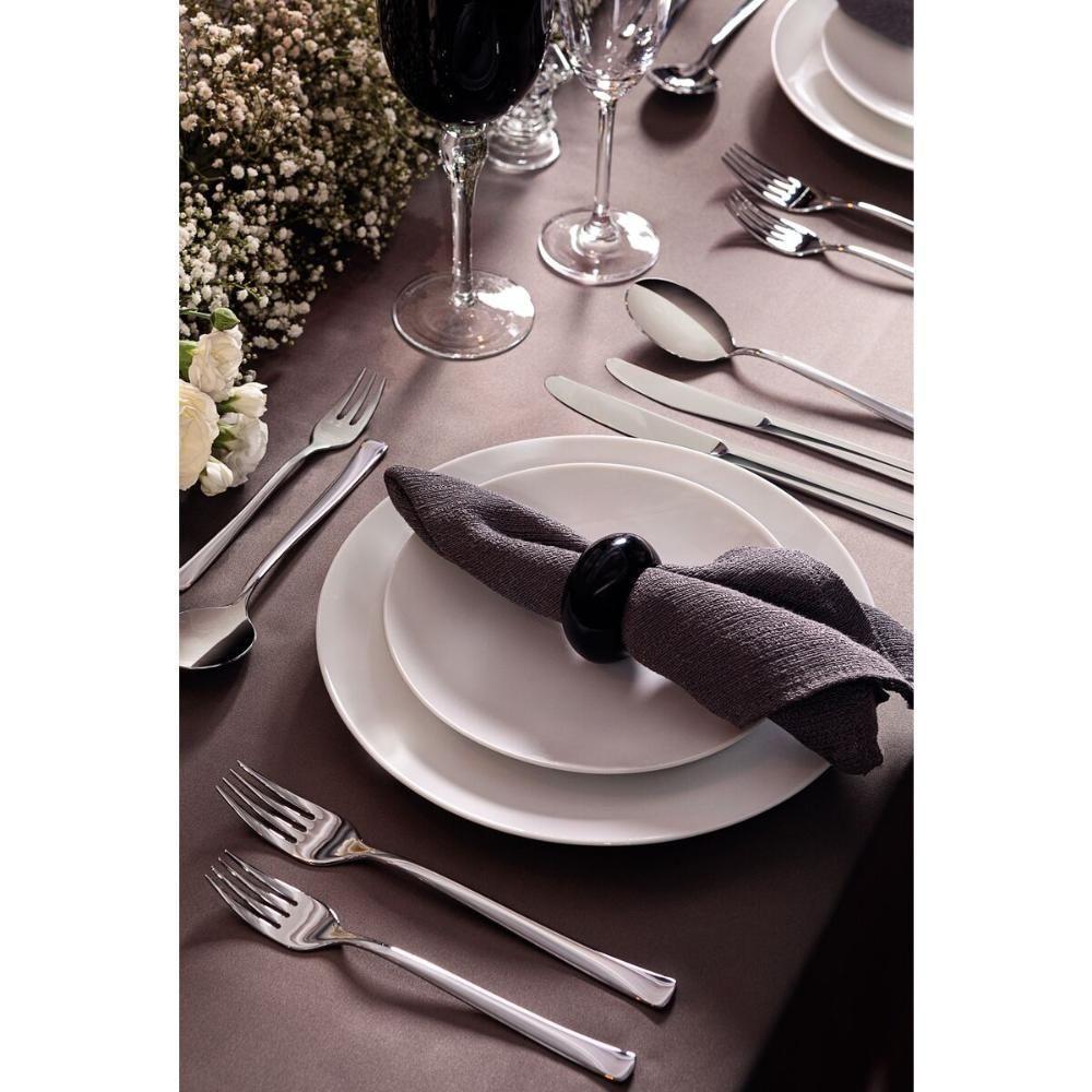 Kit Prato Raso Tramontina Leonora Em Porcelana 25 Cm 06 Peças - 4