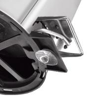 Kit Com 2 Lixeiras Brasil Inox Tramontina 5 Litros Com Pedal