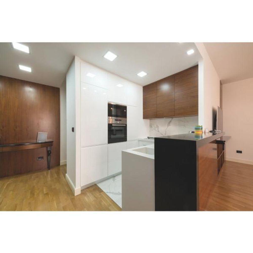 Plafon Led Tramontina Quadrado De Embutir Slim 1000 Lm 12 W Bivolt 6500 K Luz Branca - 3