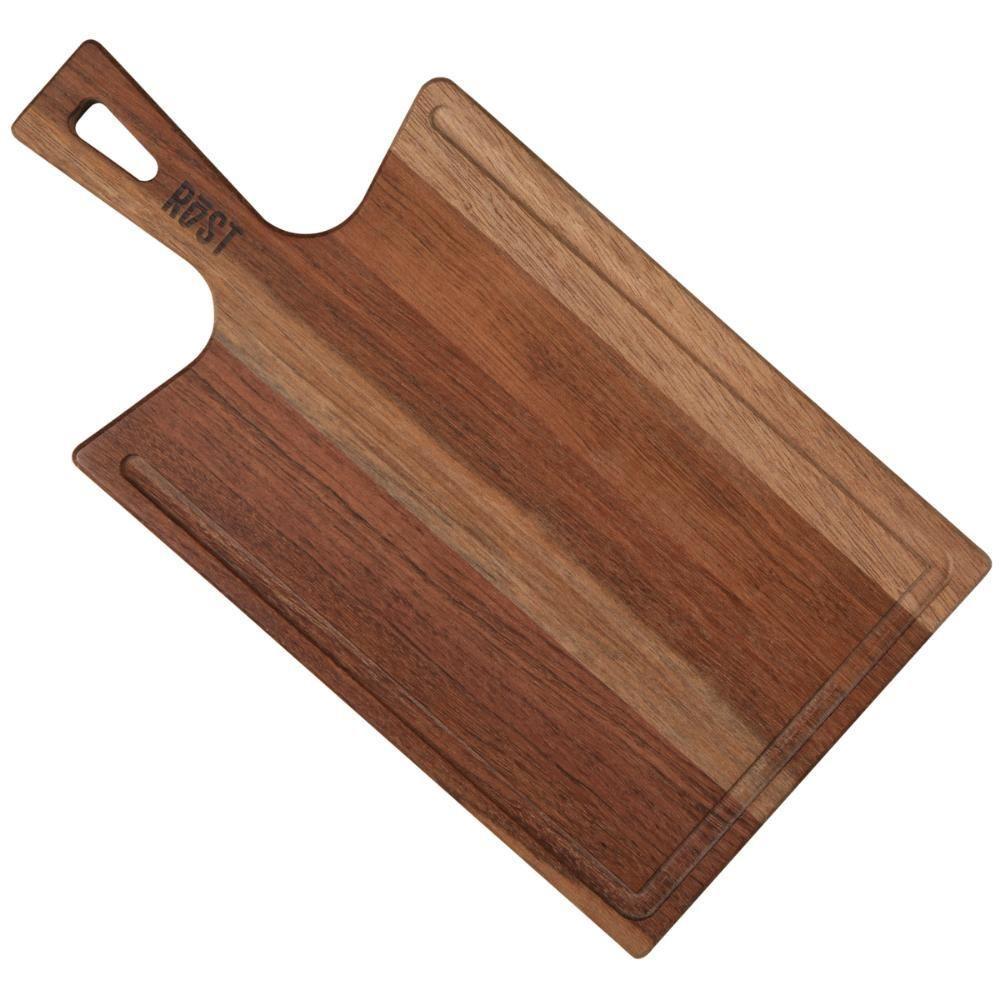 Fsc Tábua Tramontina Rost Para Preparar E Servir Em Madeira Jatobá Mesclada Com Cabo E Acabamento óleo 41x22 Cm - 9