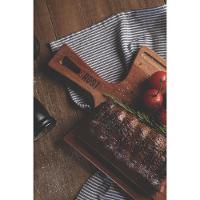 Fsc Tábua Tramontina Rost Para Preparar E Servir Em Madeira Jatobá Mesclada Com Cabo E Acabamento óleo 41x22 Cm