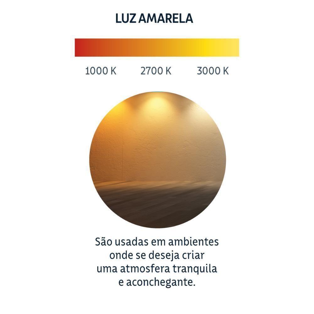 Lâmpada Led Tramontina Bulbo Base E27 15 W Bivolt 3000 K Luz Amarela - 4