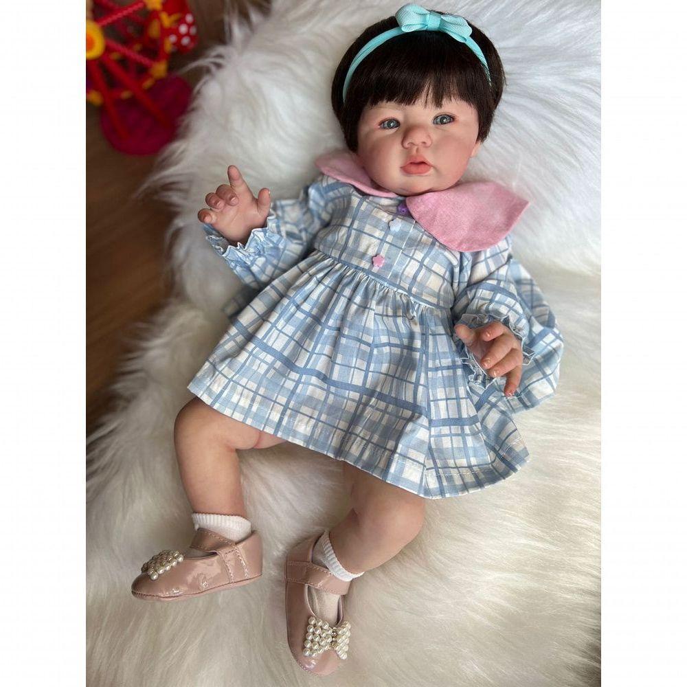 Bebê Reborn Milla Kit Simplespo Do Bebê Vinil - 5