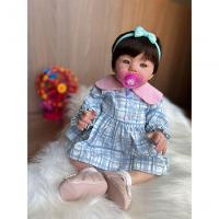 Bebê Reborn Milla Kit Completopo Do Bebê Tecido - 8