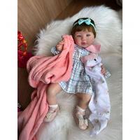 Bebê Reborn Aurora Kit Completopo Do Bebê Tecido - 8