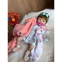 Bebê Reborn Aurora Kit Completopo Do Bebê Tecido - 14