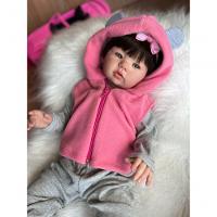 Bebê Reborn Lívia Kit Completopo Do Bebê Tecido - 7