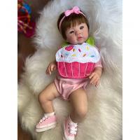 Bebê Reborn Alice - Kit Simples Corpo Do Bebê Tecido - 5