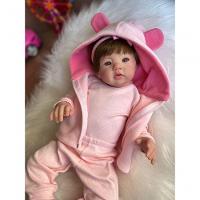 Bebê Reborn Gabi - Kit Simples Corpo Do Bebê Tecido - 7