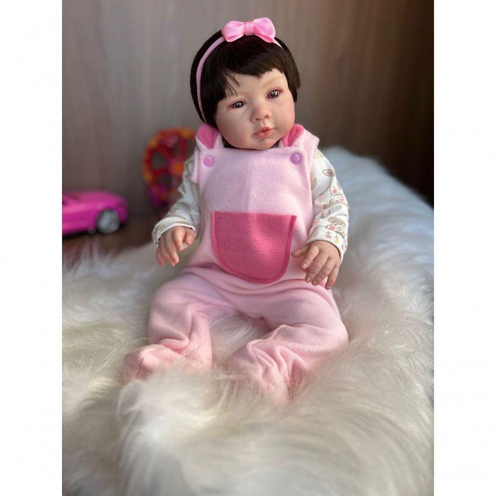 Bebê Reborn Nina - Kit Simples Corpo Do Bebê Tecido - 1