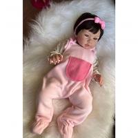Bebê Reborn Nina - Kit Simples Corpo Do Bebê Tecido - 5